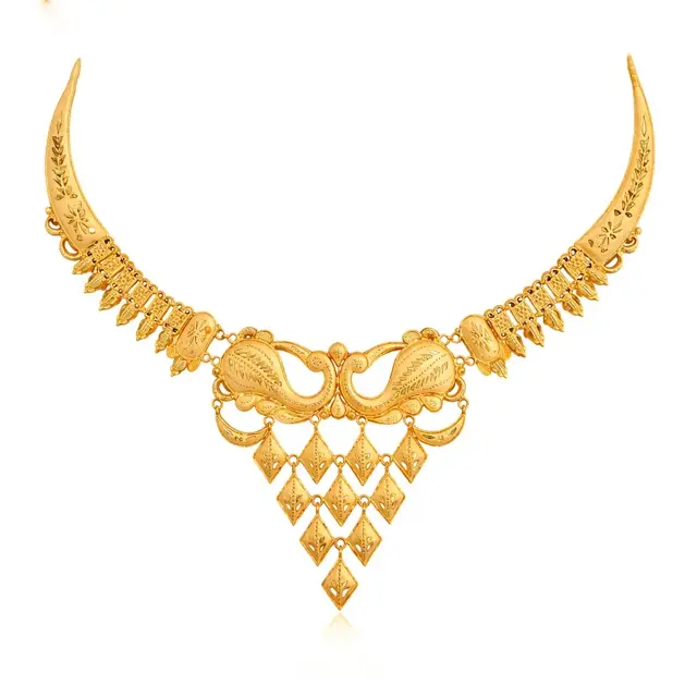 Gold Necklace 5