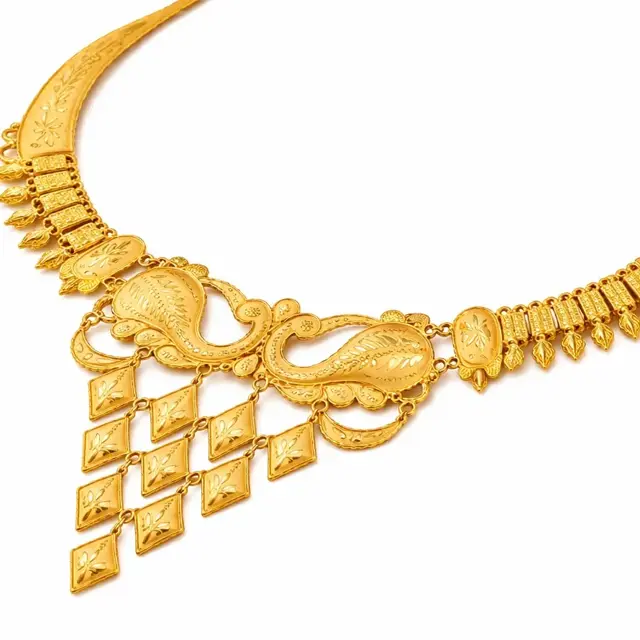 Gold Necklace 7