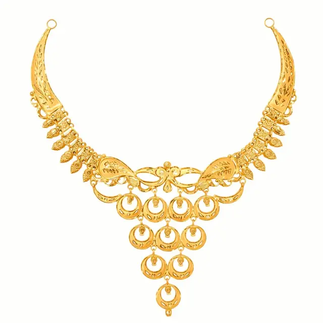 Gold Necklace 9